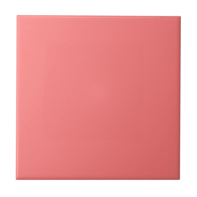 Jordgubb Rosa Kakelplatta (Framsidan)