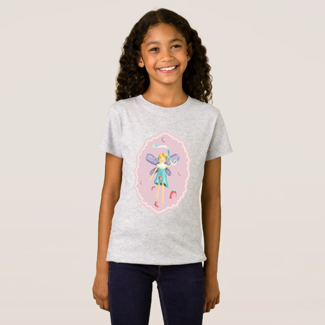 Jordgubbar 2 T-Shirt (Hel framsida)