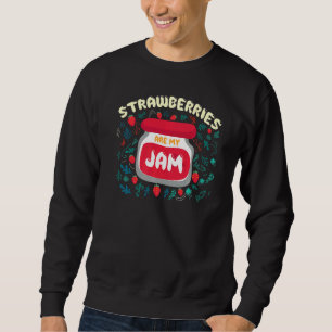 Jordgubbar är min Sylt Berry Sylt Lång Ärmad Tröja