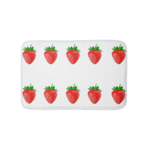 Jordgubbar Bath Mat Badrumsmatta