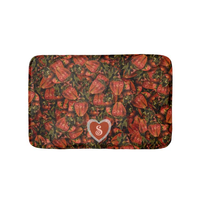 Jordgubbar Bath Mat Badrumsmatta (Framsidan)