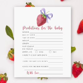 Jordgubbar - förutsägelser och råd från baby