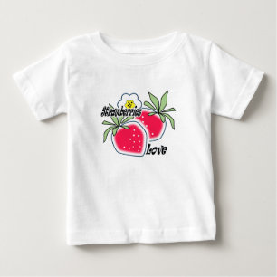 Jordgubbar från kärlek . t shirt