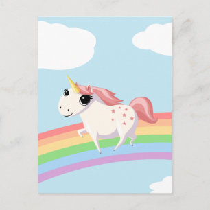 Jordgubbar från Unicorn Vykort