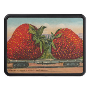 Jordgubbar Giant Antique Fruit Roligt Dragkroksskydd