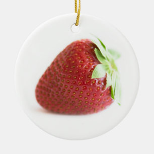Jordgubbar Julgransprydnad Keramik