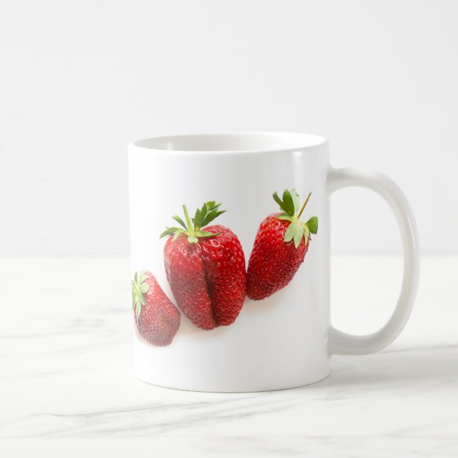 Jordgubbar Kaffemugg (Höger)