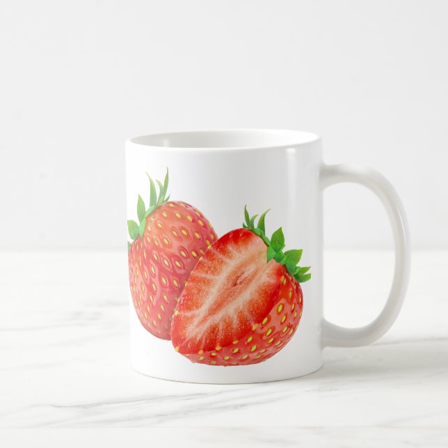 Jordgubbar Kaffemugg (Höger)