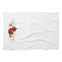 Jordgubbar Kitchen Towel