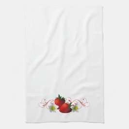 Jordgubbar Kitchen Towel Kökshandduk