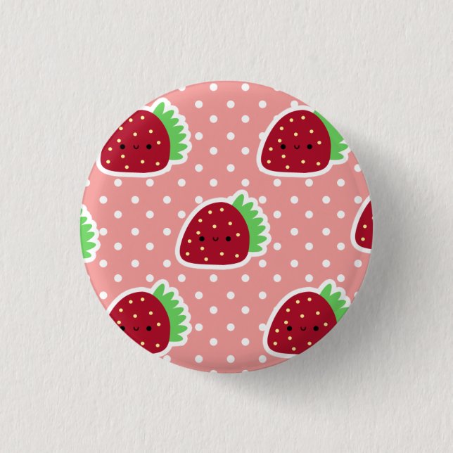Jordgubbar knäppas knapp (Framsida)