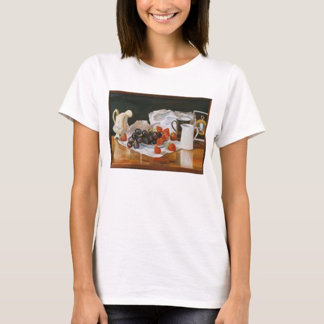 Jordgubbar & kräm 2004 t shirt (Framsida)