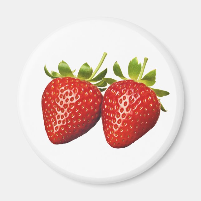 Jordgubbar Magnet (Framsidan)