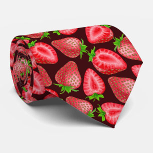 Jordgubbar Neck Tie Slips