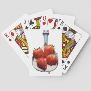 Jordgubbar och grädde kortlek