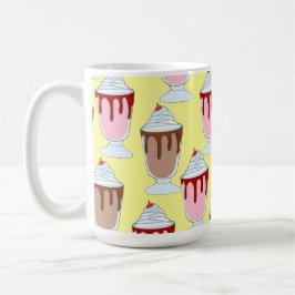 Jordgubbar och smörjfetter kaffemugg