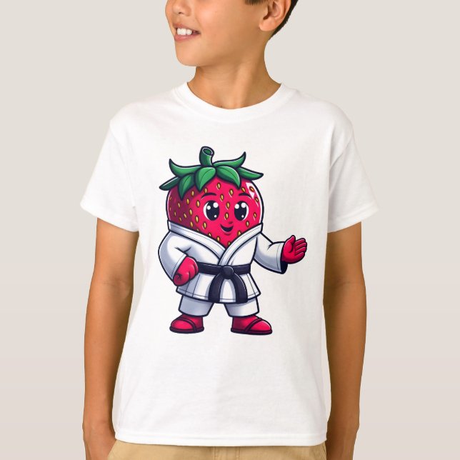 Jordgubbar och smultron Sensei: Undervisning i Bra T Shirt (Framsida)