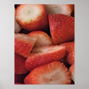 Jordgubbar Photo Poster