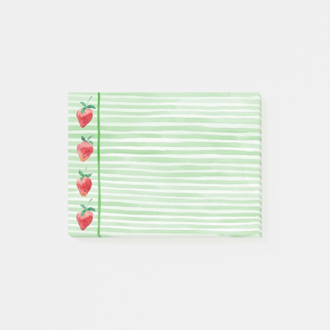 Jordgubbar Post-it Block (Framsida)