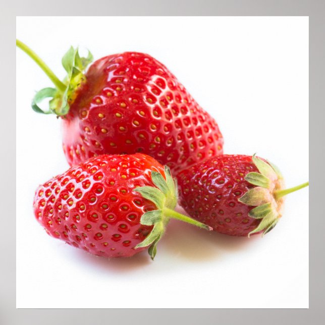 Jordgubbar Poster (Framsidan)