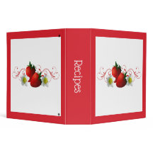Jordgubbar Recipe Binder