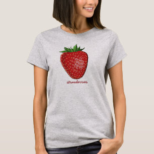 Jordgubbar - sommartopp tee shirt
