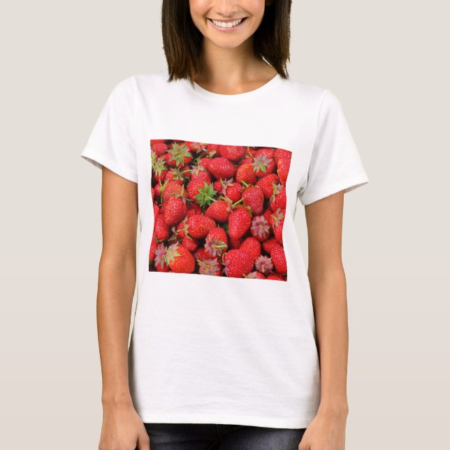 Jordgubbar T Shirt (Framsida)