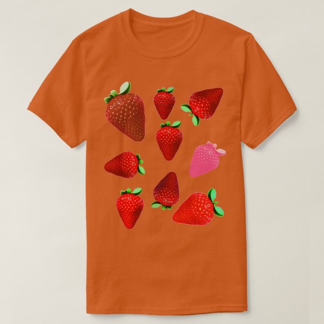 jordgubbar t shirt (Design framsida)