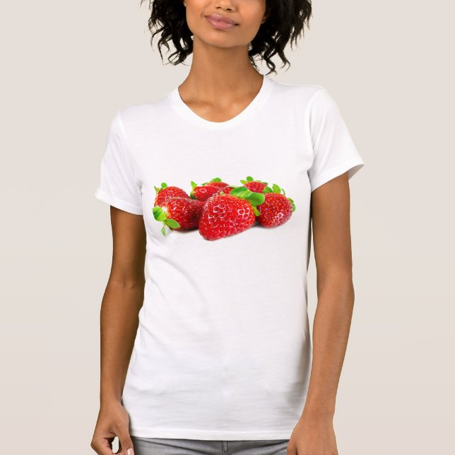 jordgubbar t shirt (Framsida)