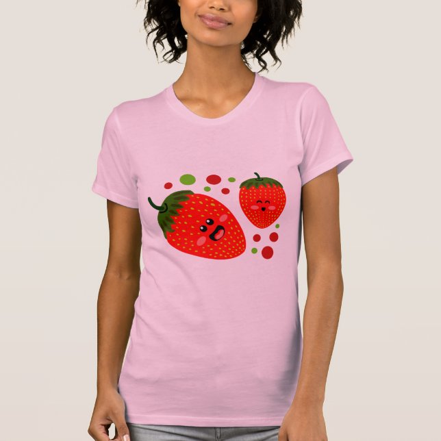 Jordgubbar T-Shirt (Framsida)