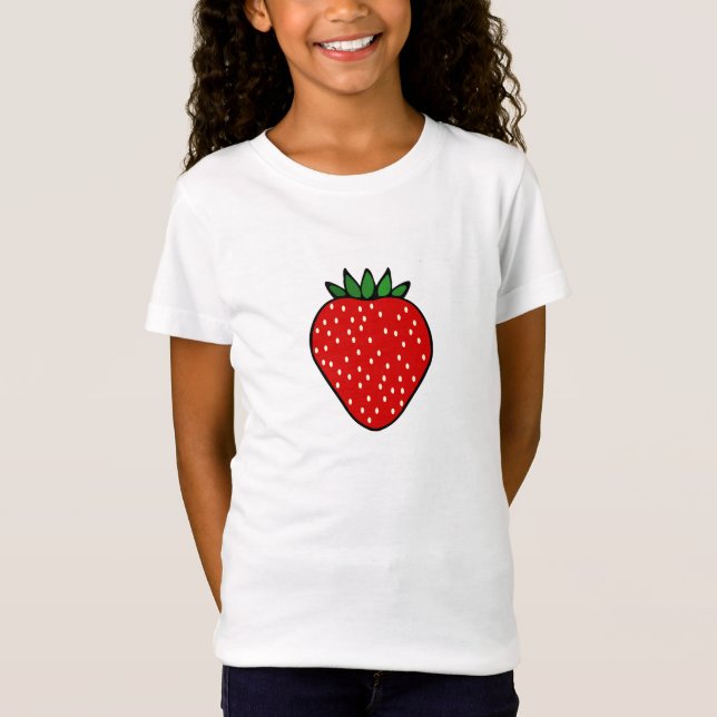Jordgubbar T-Shirt (Framsida)