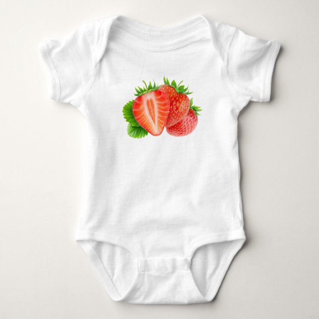 Jordgubbar T Shirt (Framsida)