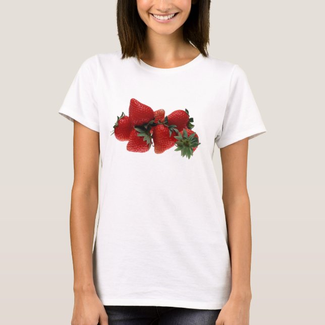 Jordgubbar T-shirt (Framsida)