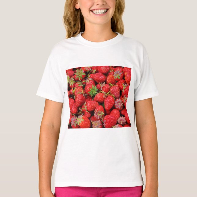 Jordgubbar T Shirt (Framsida)
