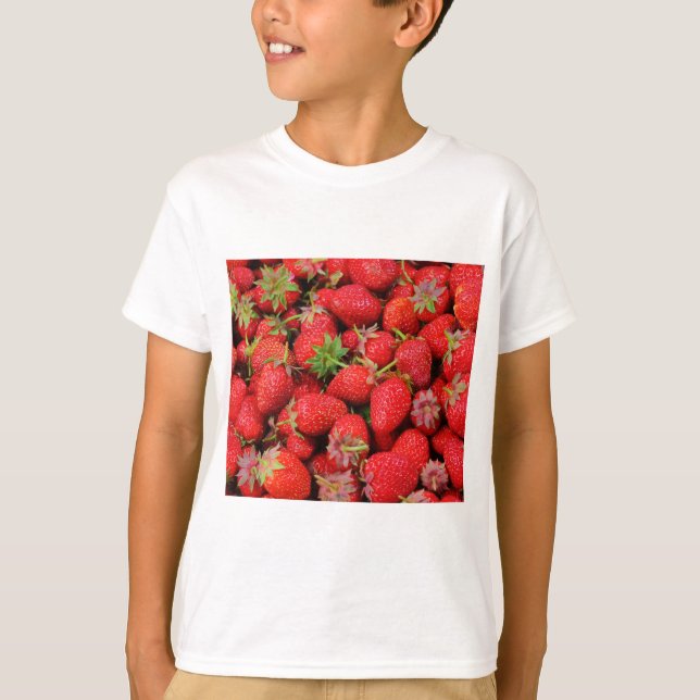 Jordgubbar T Shirt (Framsida)