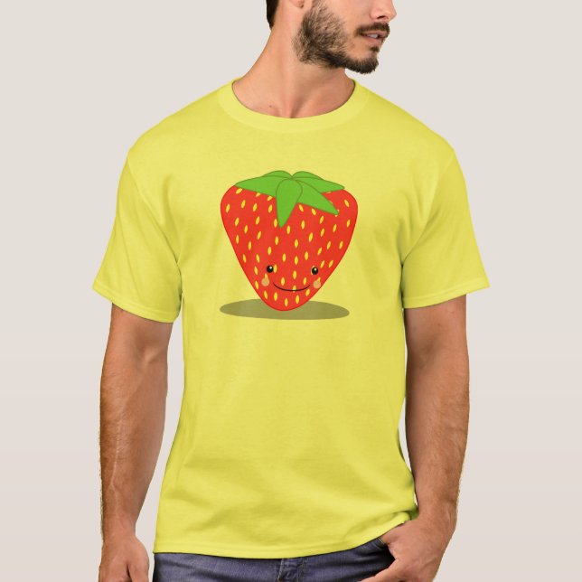 Jordgubbar Tee Shirt (Framsida)