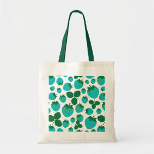 Jordgubbar Tote Bag Tygkasse