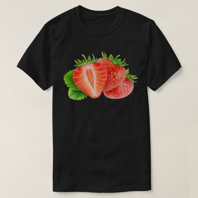 Jordgubbar Tröja (Design framsida)
