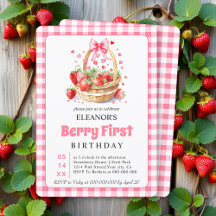 Jordgubbarnas hjärtan rosa bow Berry Första födels