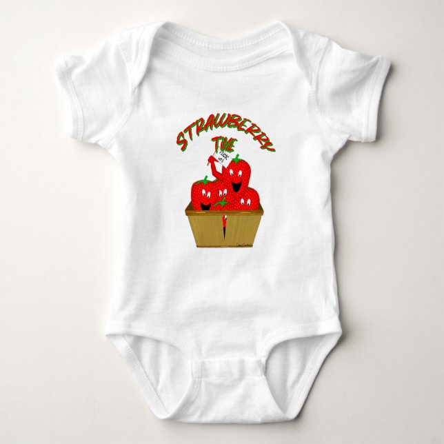 Jordgubbarnas Tid! T Shirt (Framsida)