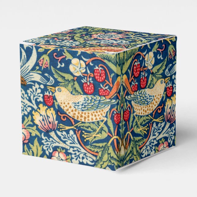 Jordgubbastöld, William Morris Presentaskar (Framsidan Sidan)