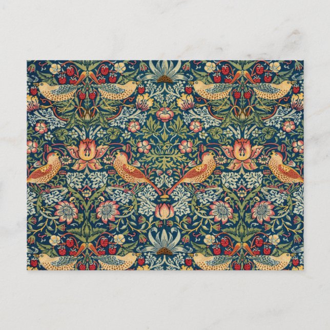 Jordgubbastöldaren av William Morris Vykort (Framsida)