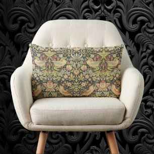 Jordgubbastöldarna av William Morris, Vintagekonst Lumbarkudde