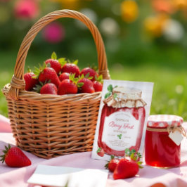 Jordgubbe 1:a födelsedagen, Berry First, Berry Syl Inbjudningar