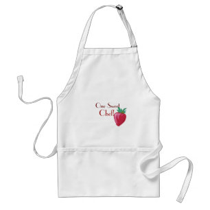 Jordgubbe Apron Förkläde
