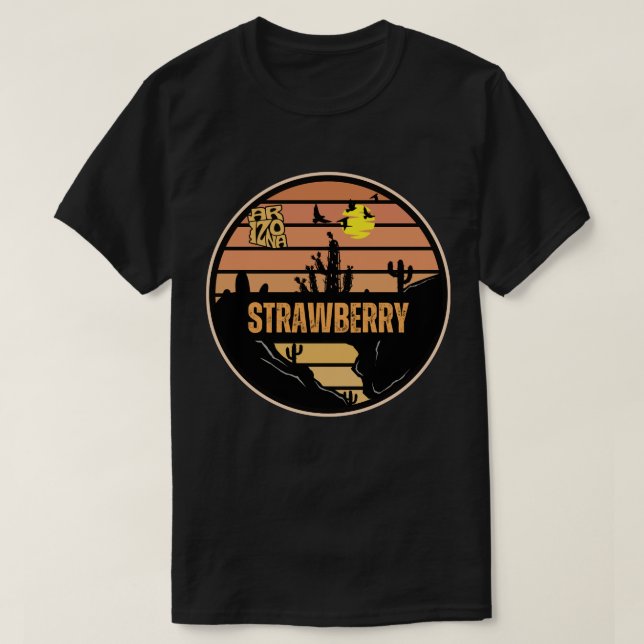Jordgubbe, Arizona T Shirt (Design framsida)