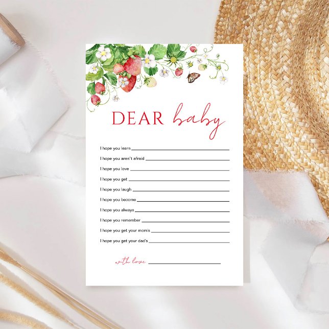 Jordgubbe Bästa Önskemål för baby-spel (Skapare uppladdad)