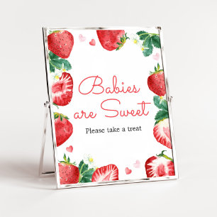 Jordgubbe Berry Sweet Spädbarn är Sweet Poster