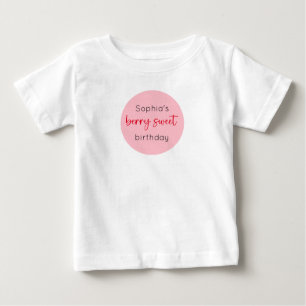 Jordgubbe Birthday Berry Sweet T Shirt