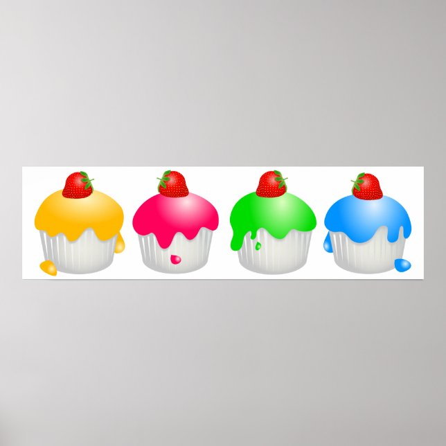 Jordgubbe Buns Poster (Framsidan)